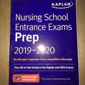 Nursing school prep book